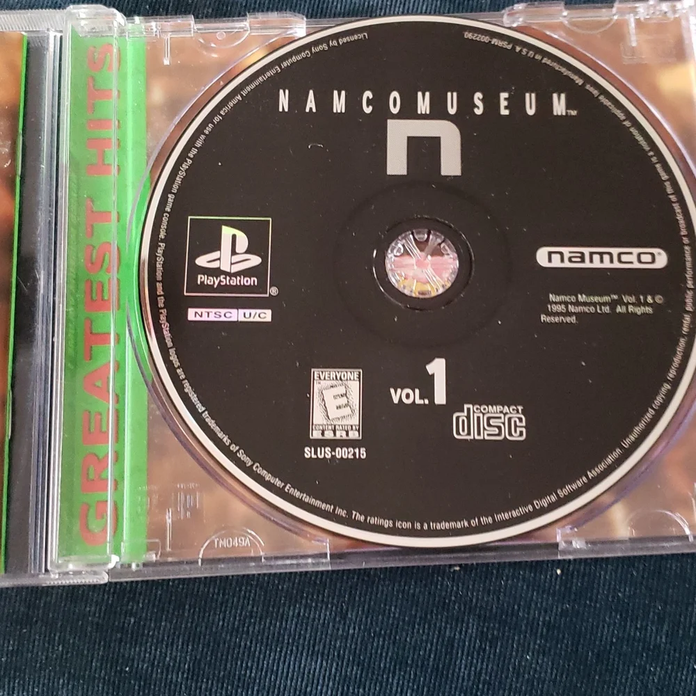 Namco museum playation games. 7 games on one disc including pac man - Picture 5 of 7